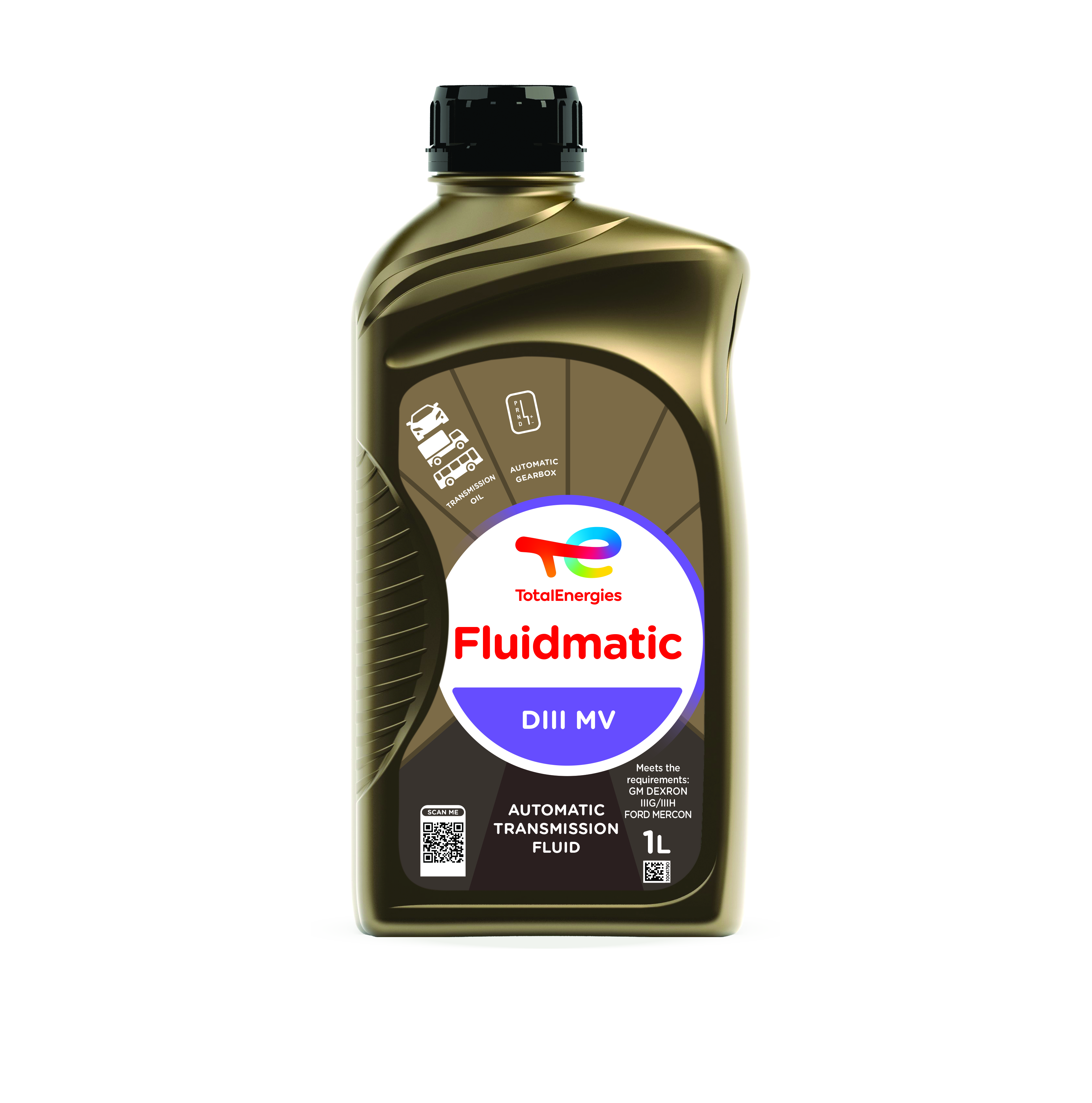 Liquide pour transmission automatique FLUIDMATIC DIII MV, 1 L